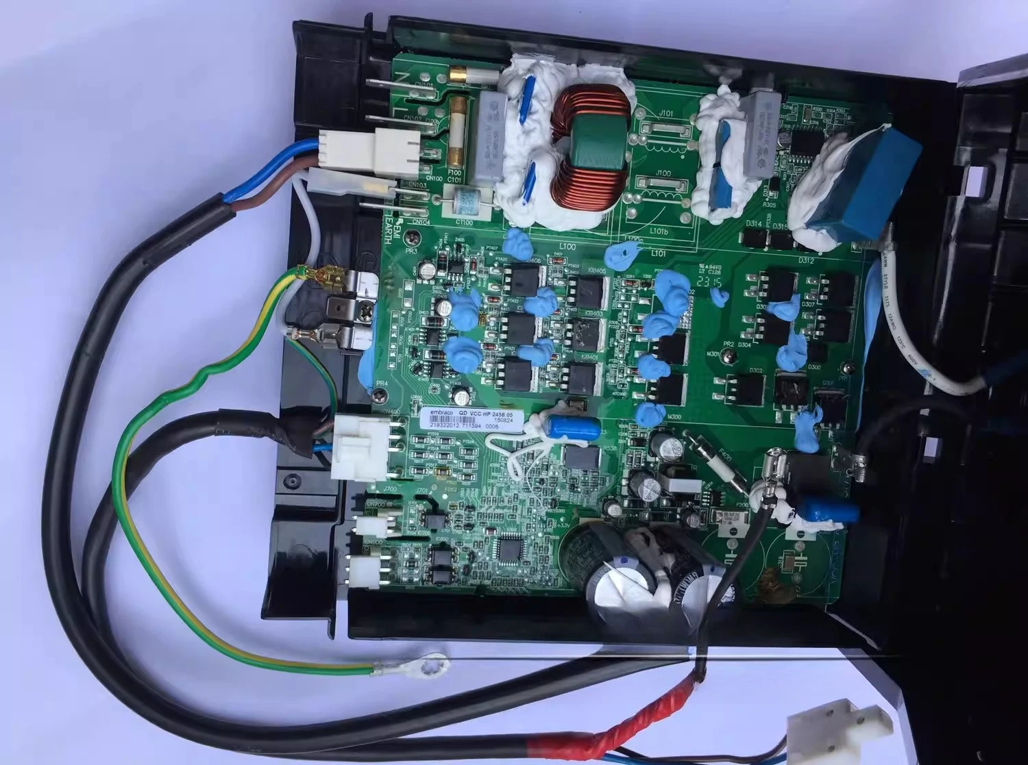 

Подходит для платы управления инвертором морозильной камеры Haier 519302017, платы драйвера 219322012 VCC HP 245605A06 VNEK.