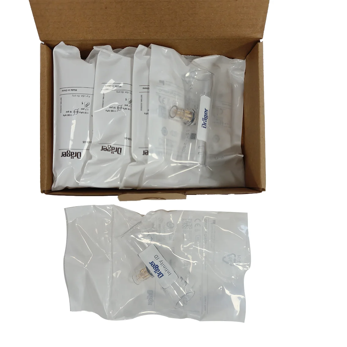 Infinity ID Flow Sensor 6871980 for Drager Evita V300/V500 Vent Original New (5pcs/pack)
