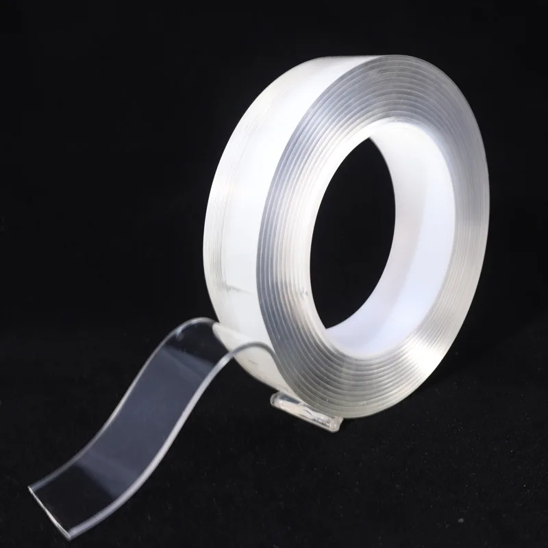 3/2/1M Ultra-strong Double-sided Adhesive Nano Tape Transparent Waterproof Extra Strong Sticky Strip Heavy-duty Two Side Tape