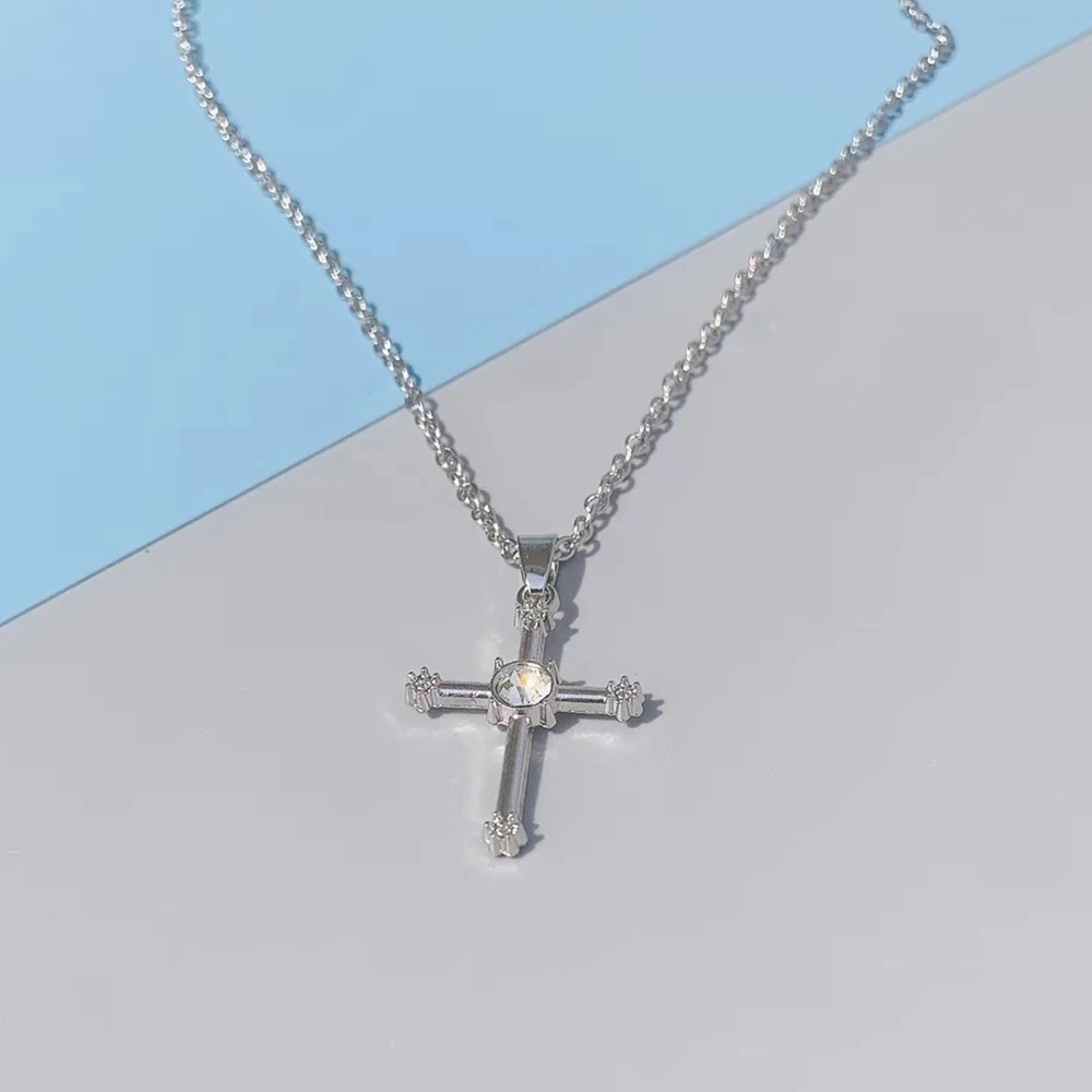 Cross Pendant  Necklace Ladies  Clavicle Chain Neck Choker Necklaces for Women Jewelry Free Dropshipping Wholesale