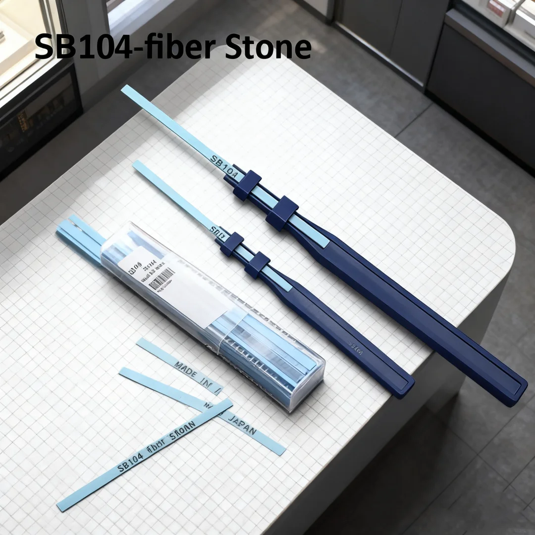 1pcs Japan SB104 SB106 SB110 Ceramic Fiber Stone for Mold Die Metal Polishing Abrasive Grinding Stone Stick 1*4*100mm Grit400