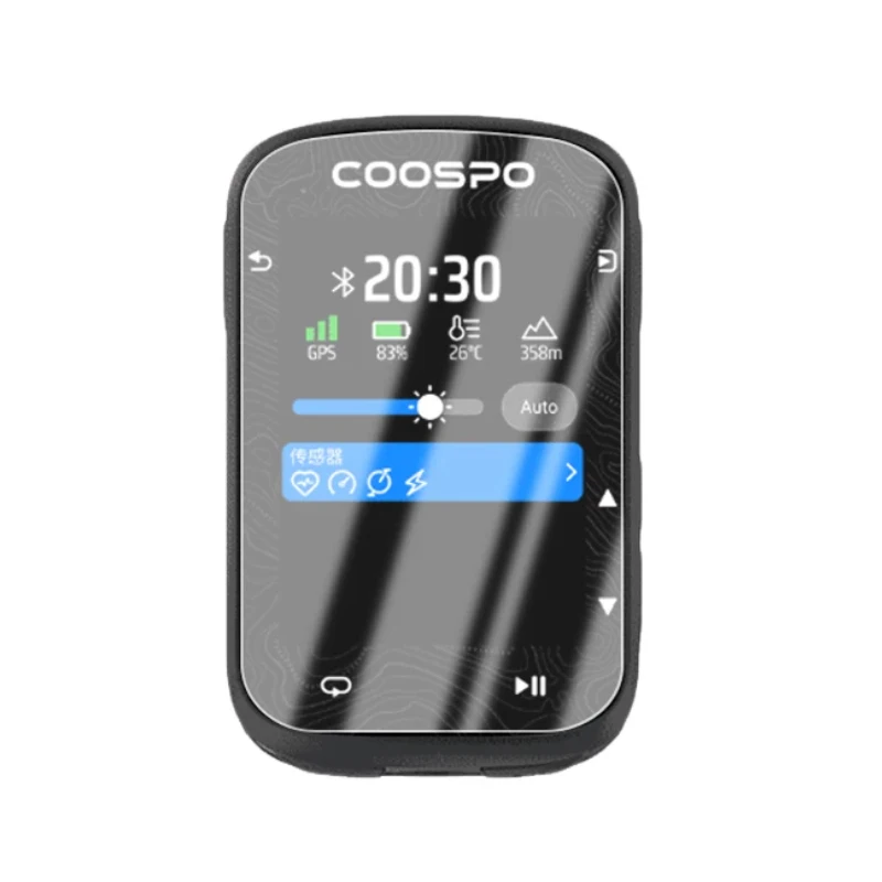3pcs PET Soft Screen Protector Cover Protective Film For COOSPO CS600 Cycling Bicycle Bike GPS Computer Protection Accessories