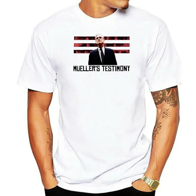 Mueller'S Testimony Vintage T-Shirt 2022 Robert Mueller Men White S-3Xl Birthday Gift Tee Shirt