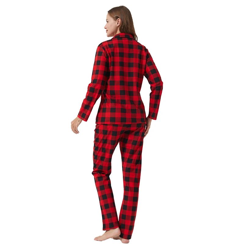 Womens Pajama Sets Pj Pants for Women with Pockets Pajama Shirts Long Sleeve Pajama Set for Women Ladies Pajamas Sets Sleepwear