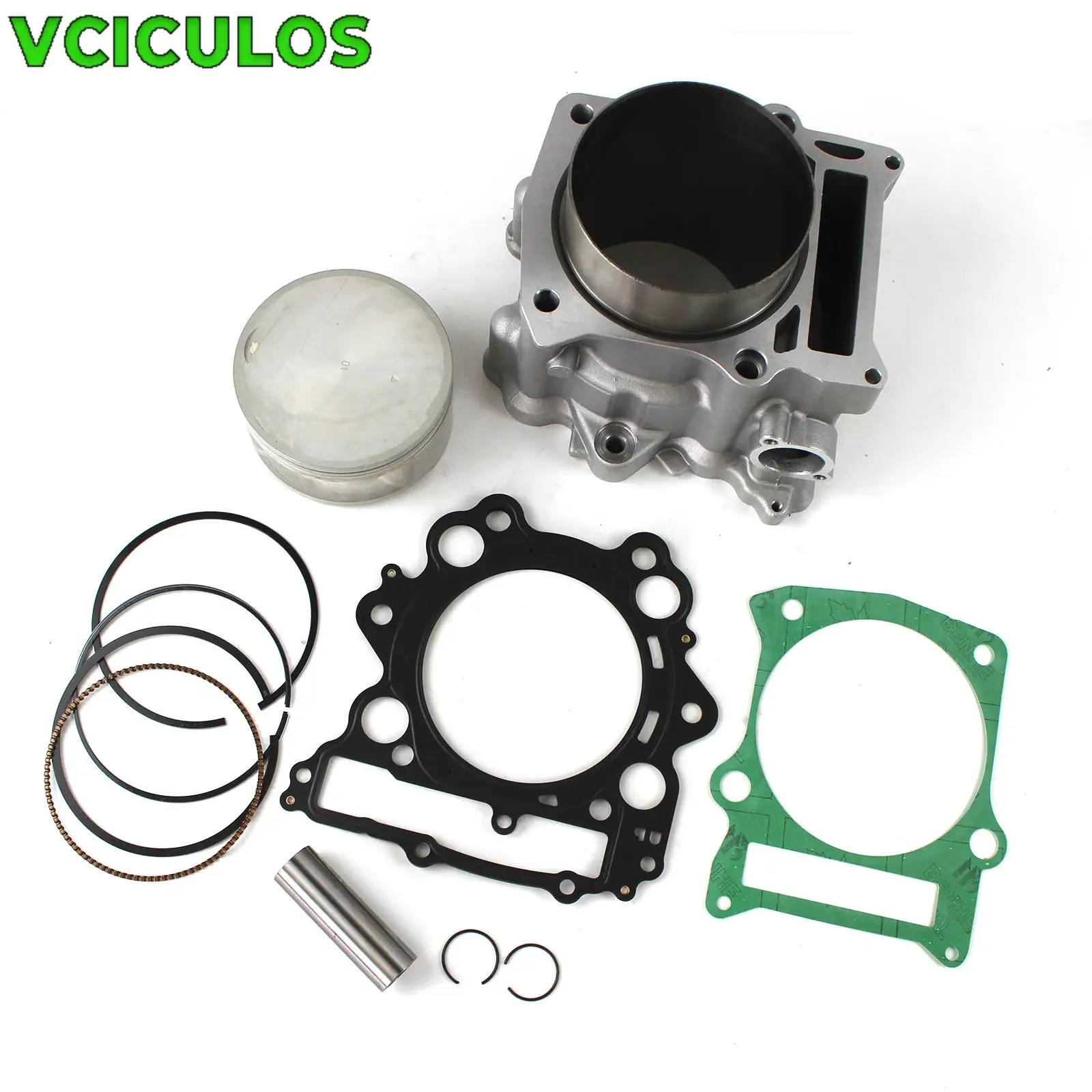

1set 102 mm Cylinder Repair Kit Head Piston Gaskets 12100-007-0000 For HiSUN UTV 700 Motorcycles Accesorios Replacement