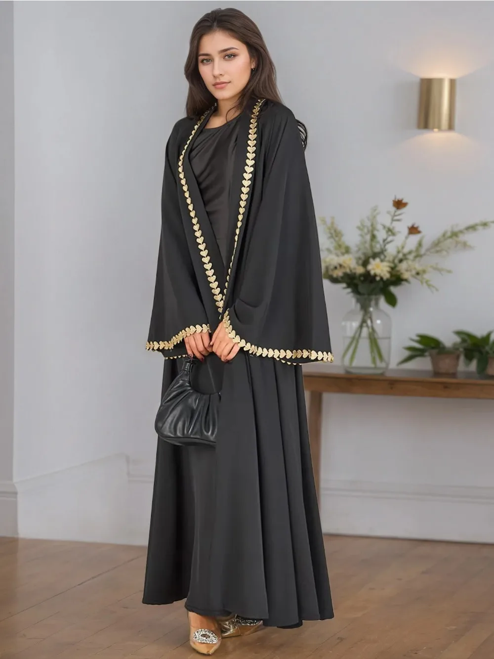 Maroc Ramadan Eid musulman Abaya pour les femmes fête Cardigan robes ceintures robes Jalabiya dubaï caftan longue Robe Abayas 2025