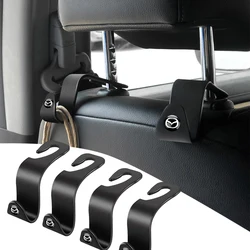 2pcs Car Seat Back Hook Storage Rack Multifunctional Storage Hook Accessories For Mazda 2 3 7 Axela CX-5 CX-3 Demio MS 323 CX-7