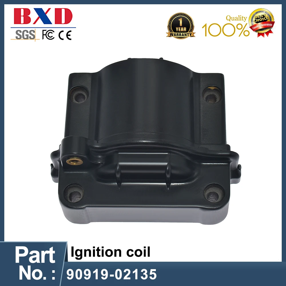 

High quality ignition coil OEM 90919-02135 For Toyota Corolla Tercel Carina Celica camry CAMRY CROWN HILUX DYNA 9091902135