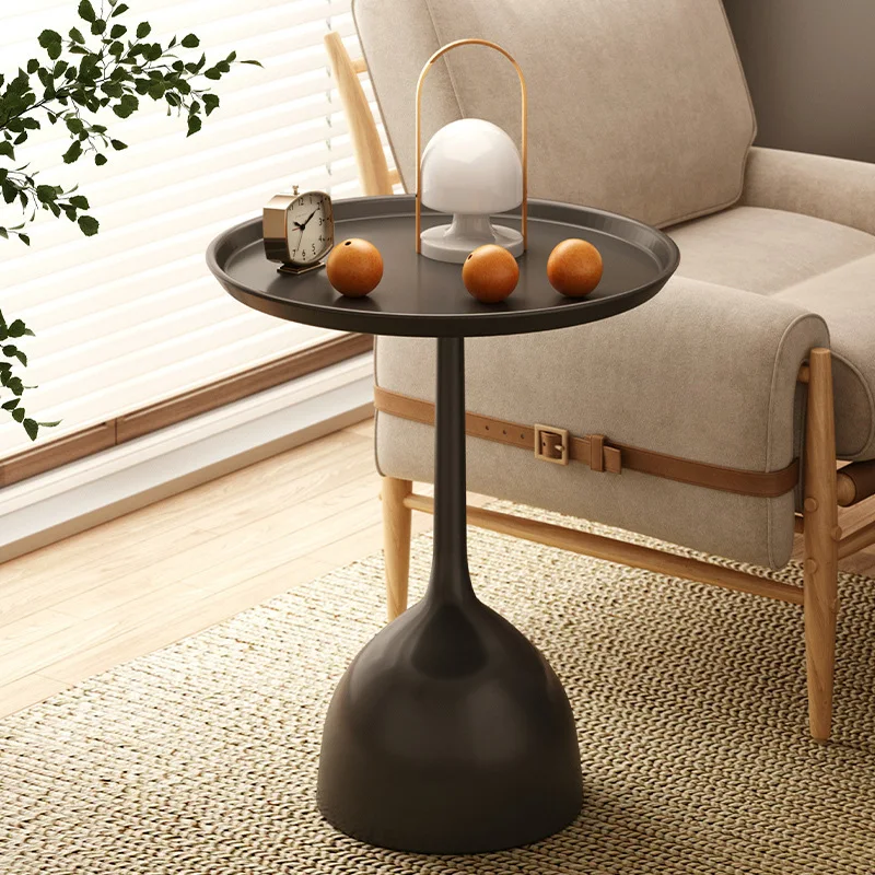 #Modern Mini Coffee Table Small Iron Bedside Storage for Home Living Room Sofa Side Balcony