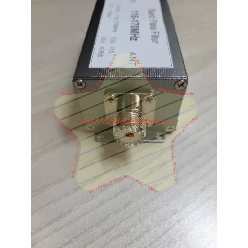 Bandpass Filter M Female BPF 116-170MHz Anti-interference, High Selectivity, Increased Communication Quality
