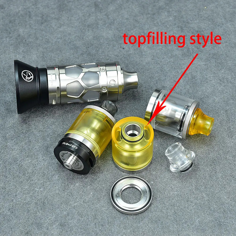 Taifun GT5 هيئة الطرق والمواصلات خزان تايفون GTV البخاخة خزان 25 مللي متر توبليف bellcap 6 مللي قابل للتعديل المرذاذ تدفق الهواء 510 بالتنقيط تلميح البخاخة هيئة الطرق والمواصلات