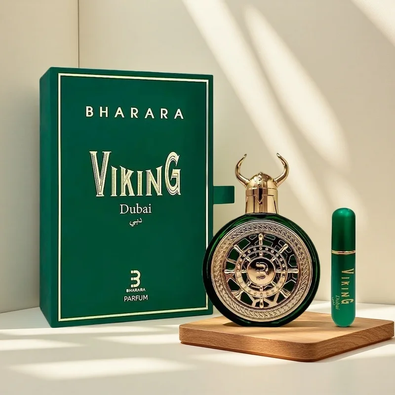 

Мужской парфюм Bharara Viking Dubai, свежий цитрусовый и древесно-землистый аромат, идеальный подарок на любой случай, 100 мл