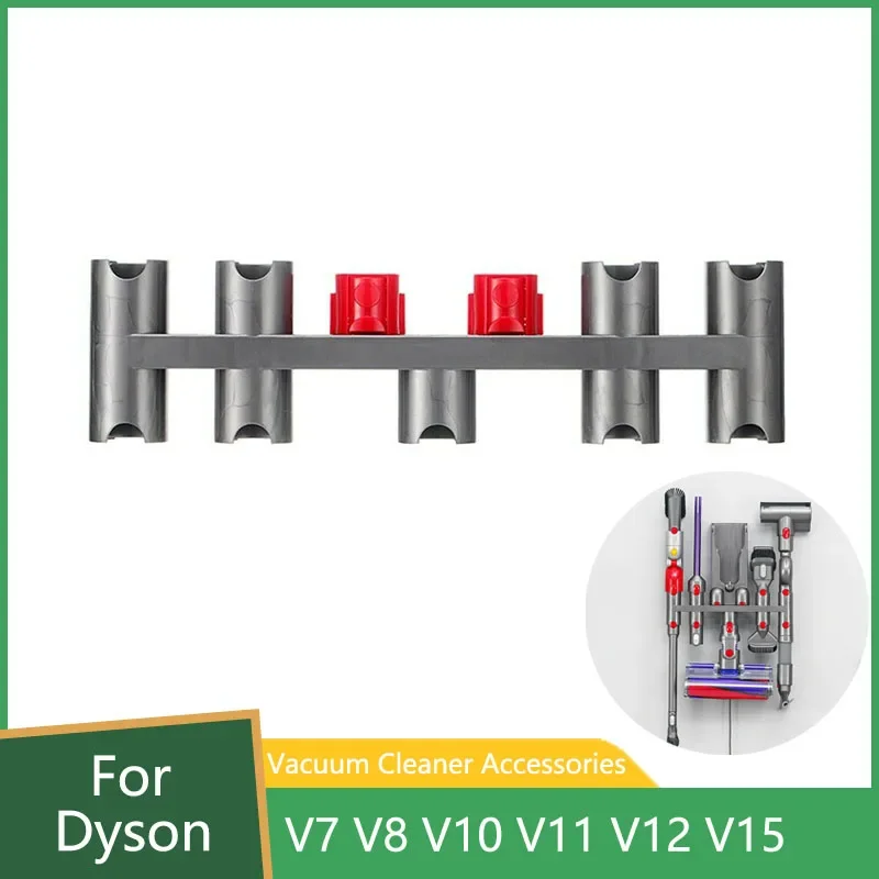 Para Dyson V7 V8 V10 V11 V12 V15 aspiradora lugar cepillo cabezal boquilla accesorios de limpieza soporte estante de almacenamiento soporte de herramientas