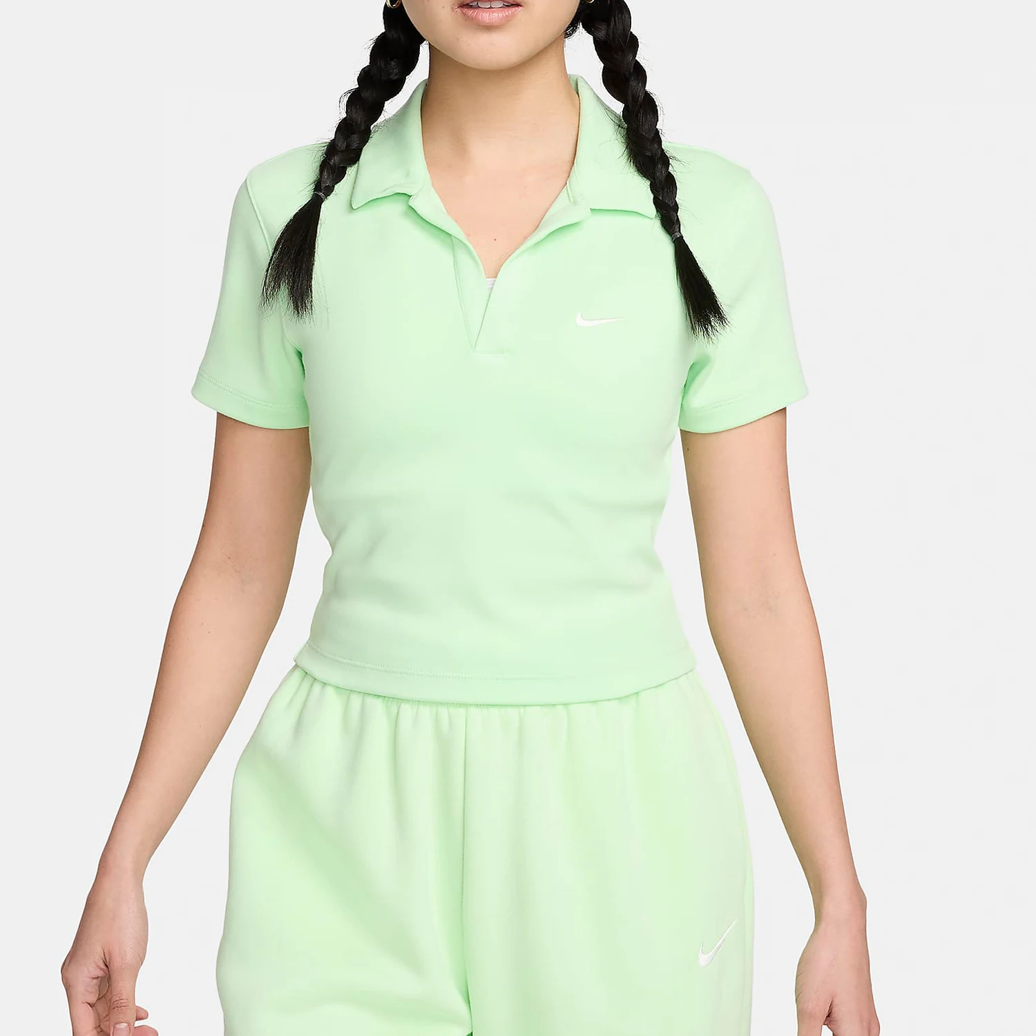 Nike oficial producto genuino ropa deportiva esencial camisa con cuello para mujer DV7885-376