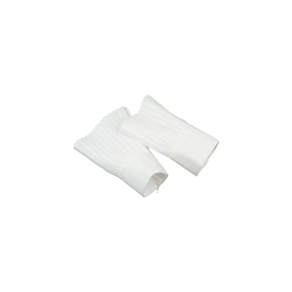 Dolci volant maniche finte pieghettate polsini finti increspati in chiffon polsini finti polsini polsini per mano ragazza/donna
