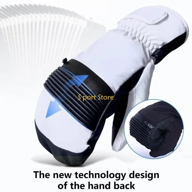 

U2JB Windproof Coldproof Touchscreens Gloves for Skiing Ski Gloves Women Winter Glove