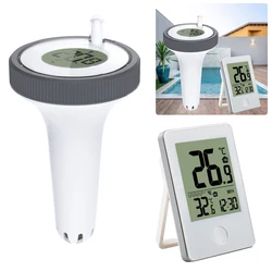 Digital Swimming Pool Thermometer Floating Outdoor Floating Thermometers Used For Swimming Pool Bathrooms Aquarium