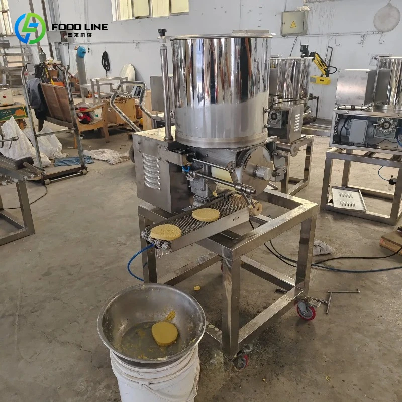 Small Burger Press Machine Meat Patty Making Machine for Start-up Food Business Customizable