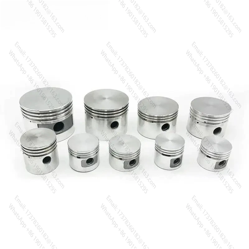 1 unidad de pistón de motor de compresor de aire aleación de aluminio 42/47/48/51/65/70/80/90 culata de compresor de aire duradero