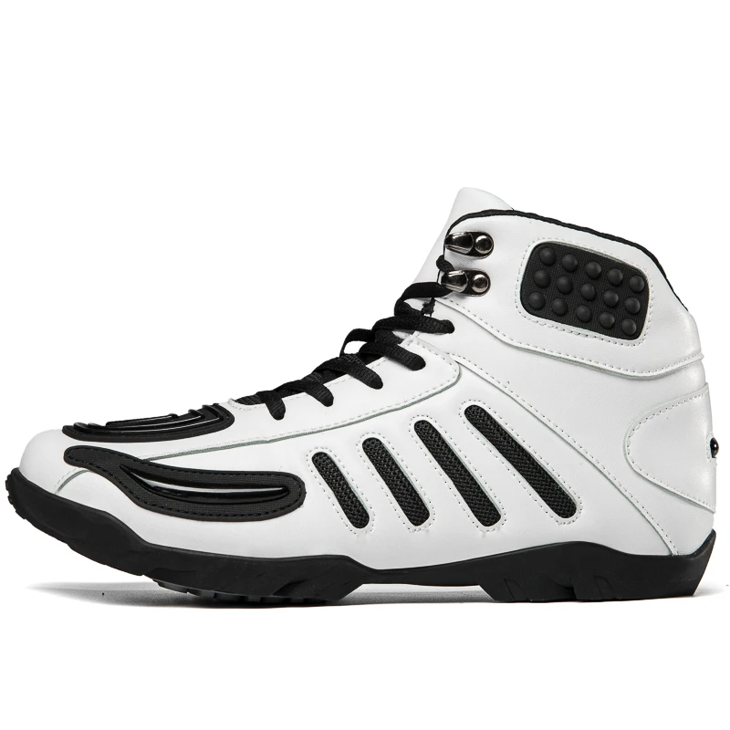 

Motorcycle protective riding boots new fashion unisex four seasons high top off-road anti slip breathable equipment cycling shoe