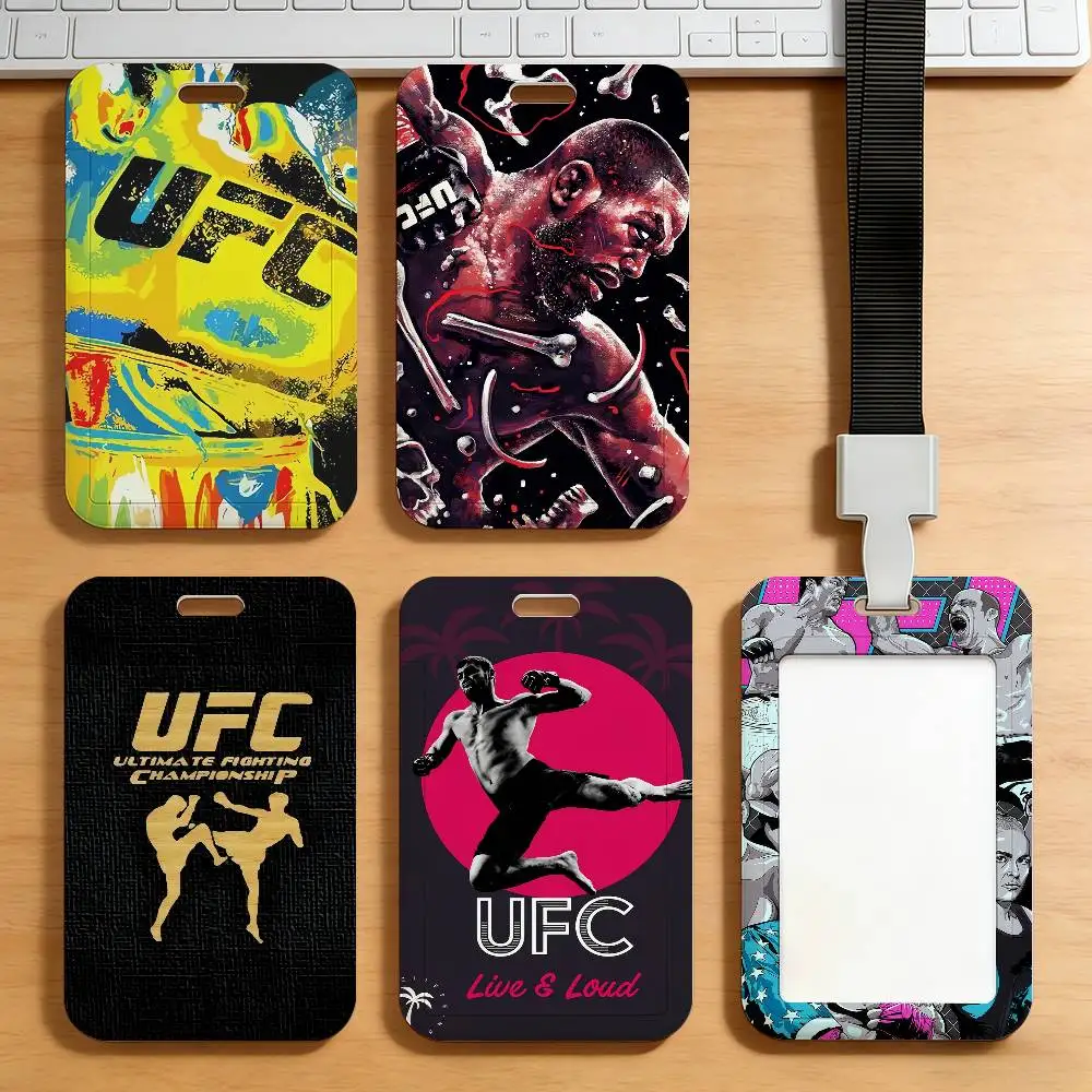 Race U-UFC badge Card Holder Corporate Business Work Badge Holders Uisex Credit Bus Daily Commute ID Case - view 3
