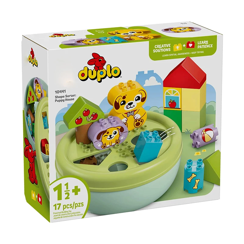 

Building blocks, dog house shape classification, children's puzzle creative toys, children's Christmas gifts