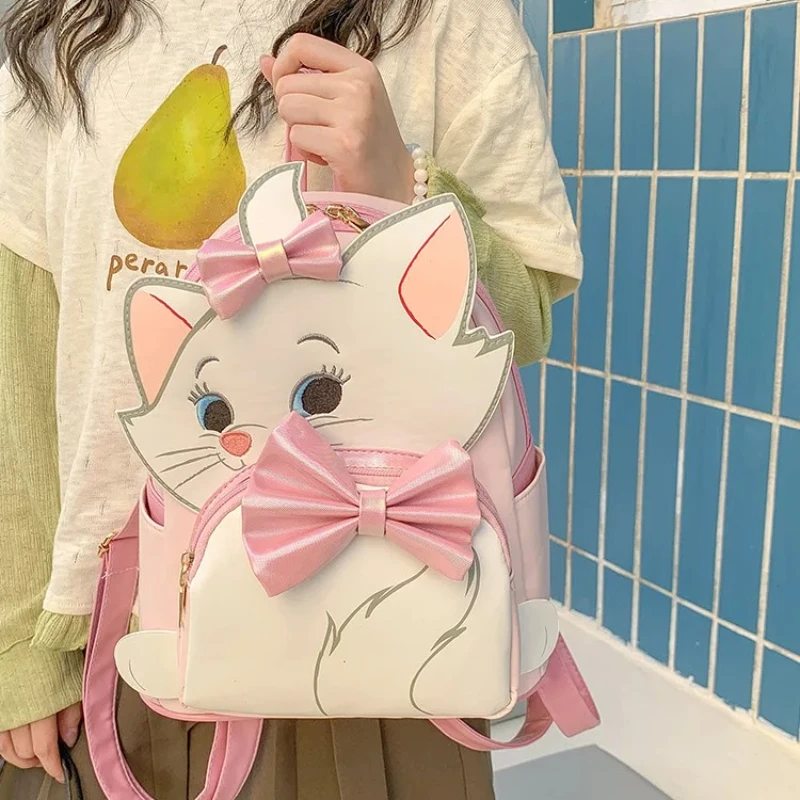 

Original Disney cartoon women kids Mary Cat Stitch Backpack bag school bag lady girls ball birthday gift