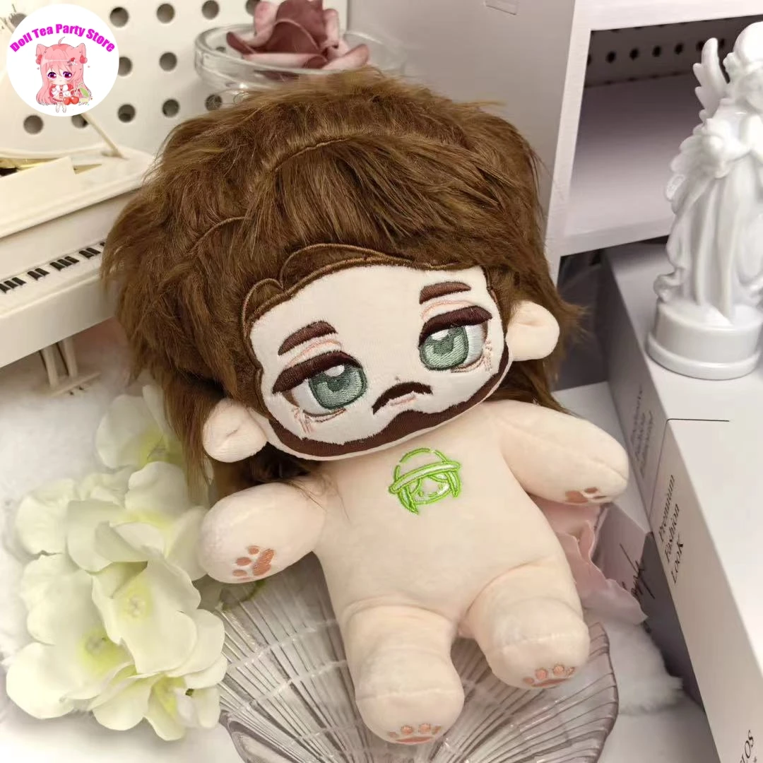 Identity Ⅴ Leo Beck Hell Ember Factory Owner Cotton Doll Anime Plush Stuffed Skeleton Body Handsome Plushie Dress Up Toy