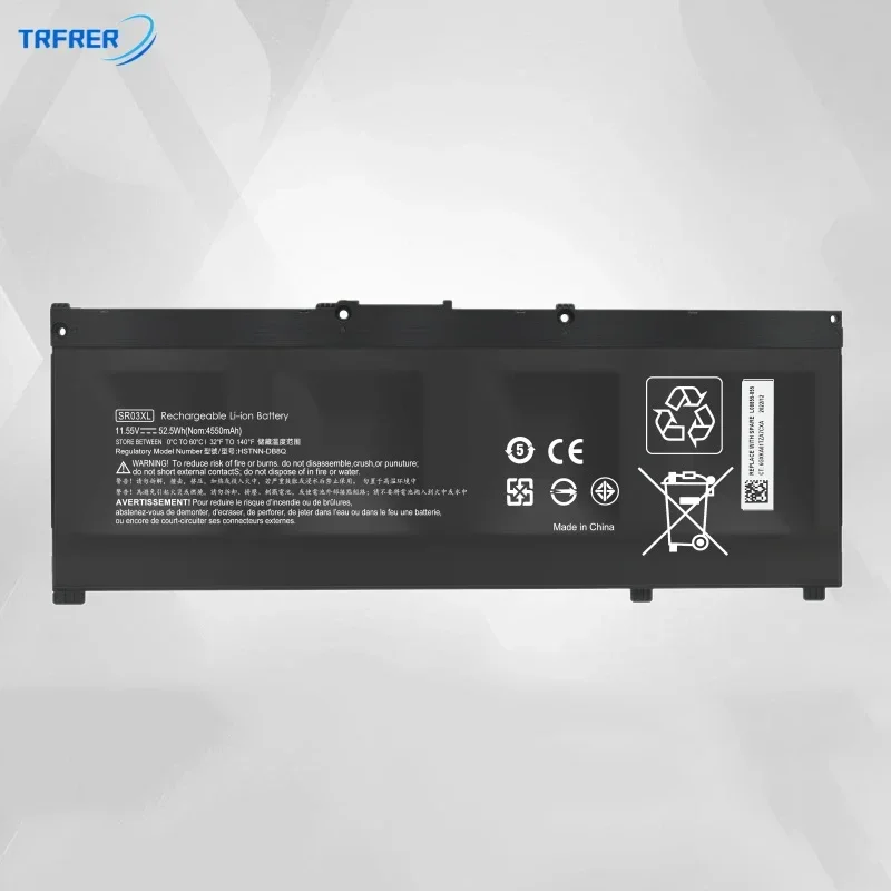 SR03XL for HP 15-cx 15-dc tpn-qag-q194 q193 tpn-c133 tpn-c134 hstnn-db8q