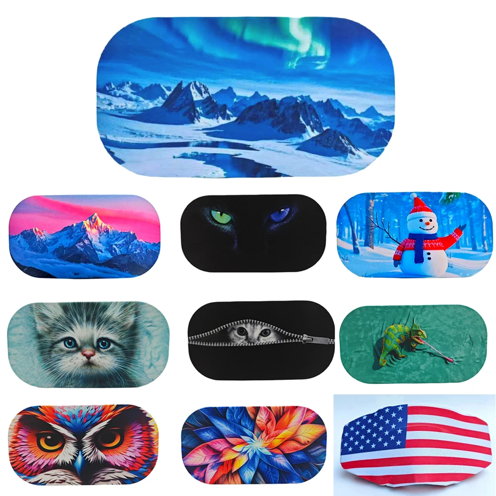 

Защитный чехол для очков, легко носить с собой, высокая эластичность, устойчивый к царапинам, красивые стили, лыжные велосипедные очки, рождественский подарок