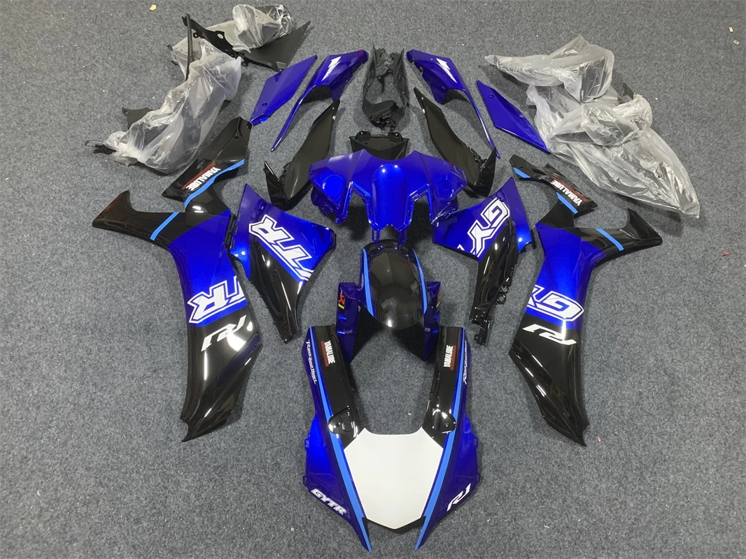 Motorcycle ABS Injection Blue Body Fairing Kit For Yamaha YZF R1 YZFR1 2020 2021 2022 20 21 22