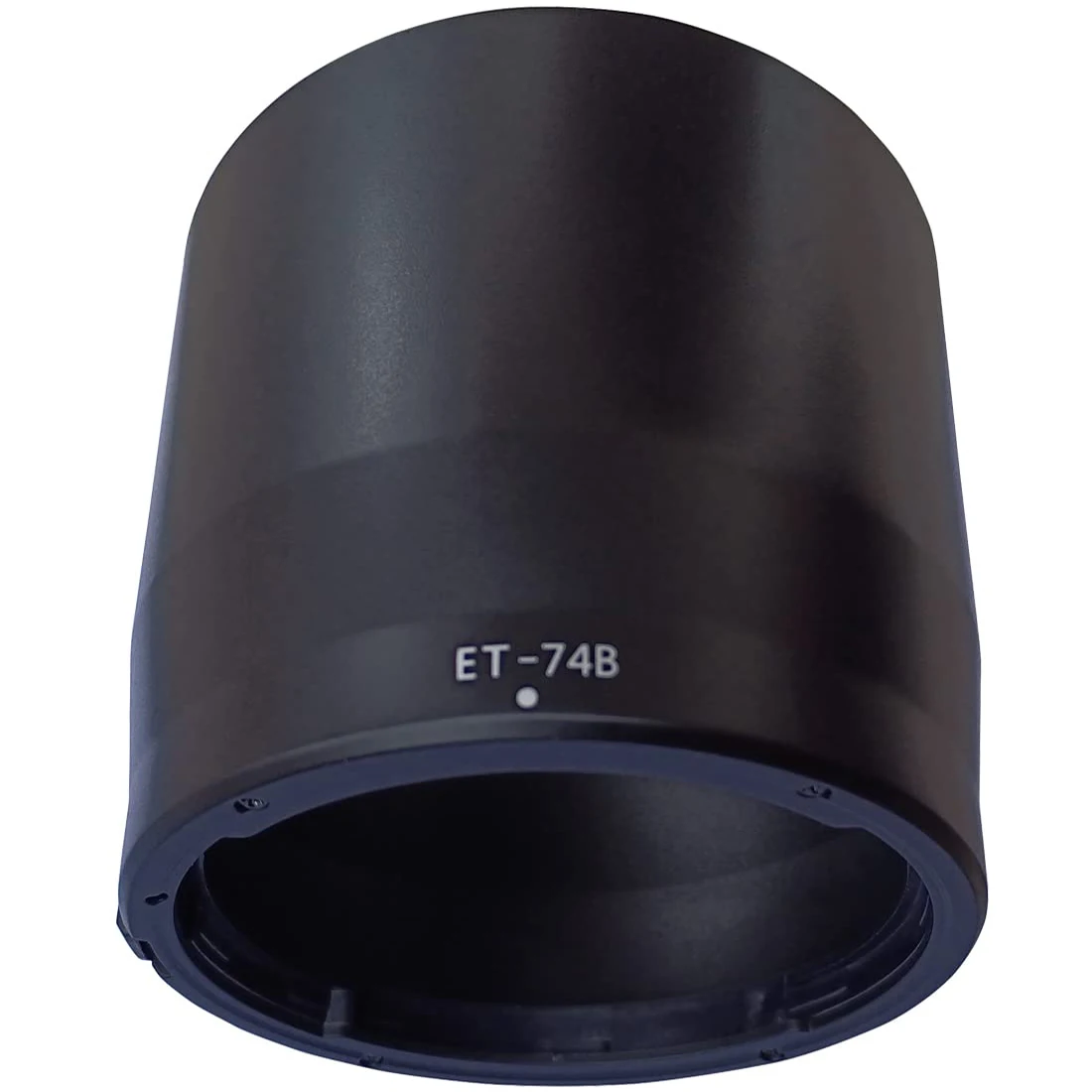 ET-74B Reversible Lens Hood Compatible with Canon RF 100-400mm F5.6-8  EF 70-300mm f/4-5.6 Lens for Canon R RP Ra R5 R6 R3