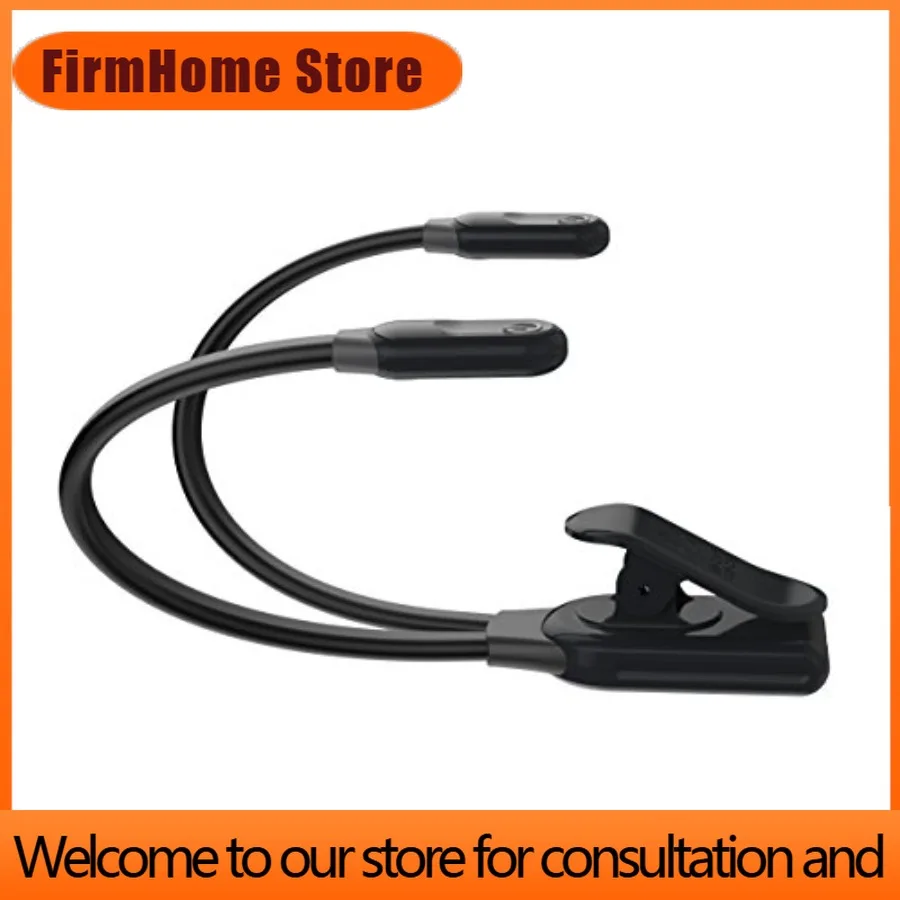 FirmHome StoreThe Original DuoFlex Clip-On LED Light 2 Flexible Goosenecks Warm Eye Care LEDs Dimmable Durable Perfect As A Lect
