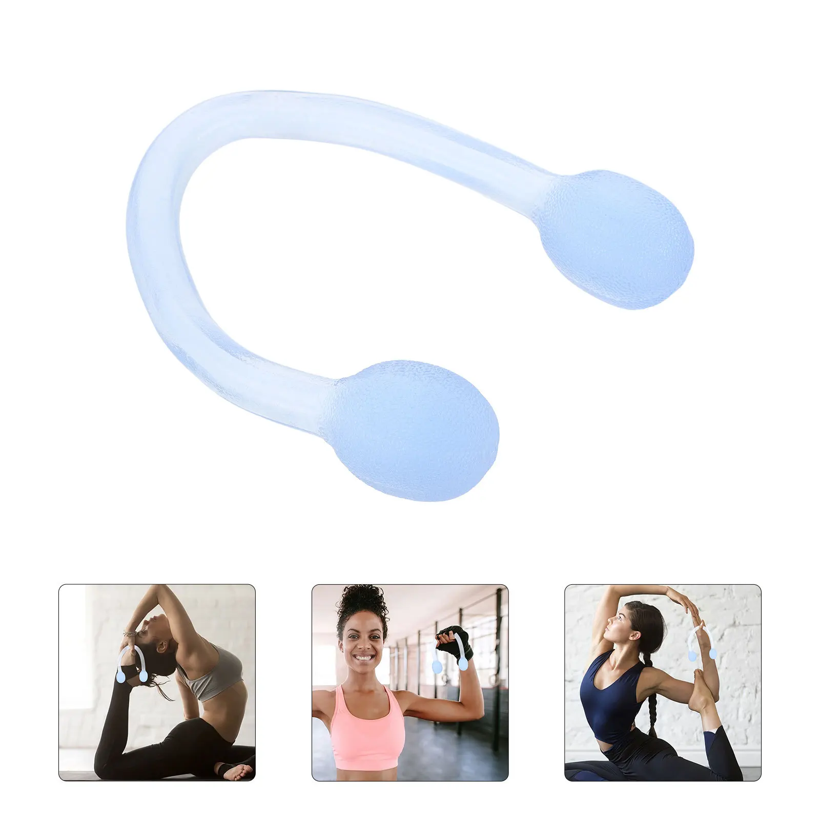 

Silicone Resistance Band For Exercise High Elastic Yoga Stretching Strap Fitness Tension Rope Home Gym Arm Chest Muscle Training