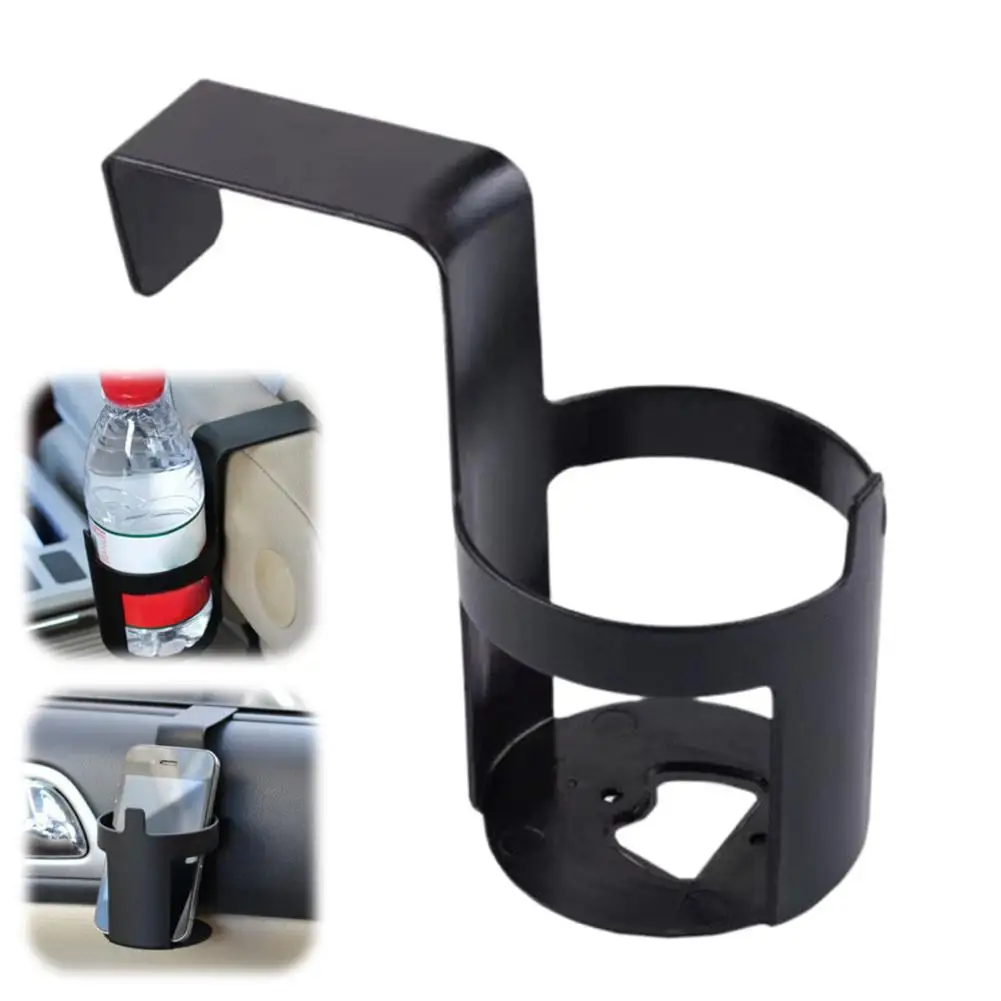Car Cup Holder Auto Door Window Hanging Beverage Holder Portable Water Bottle Stand Car Storage Rack Auto Interior Accessories