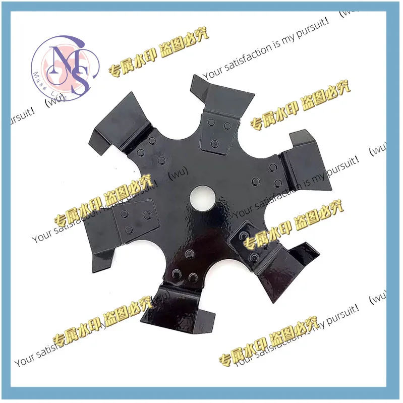 Lawn mower accessories, weed cutter wheel blades, small tiller, loosening trenching wheel, multifunctional