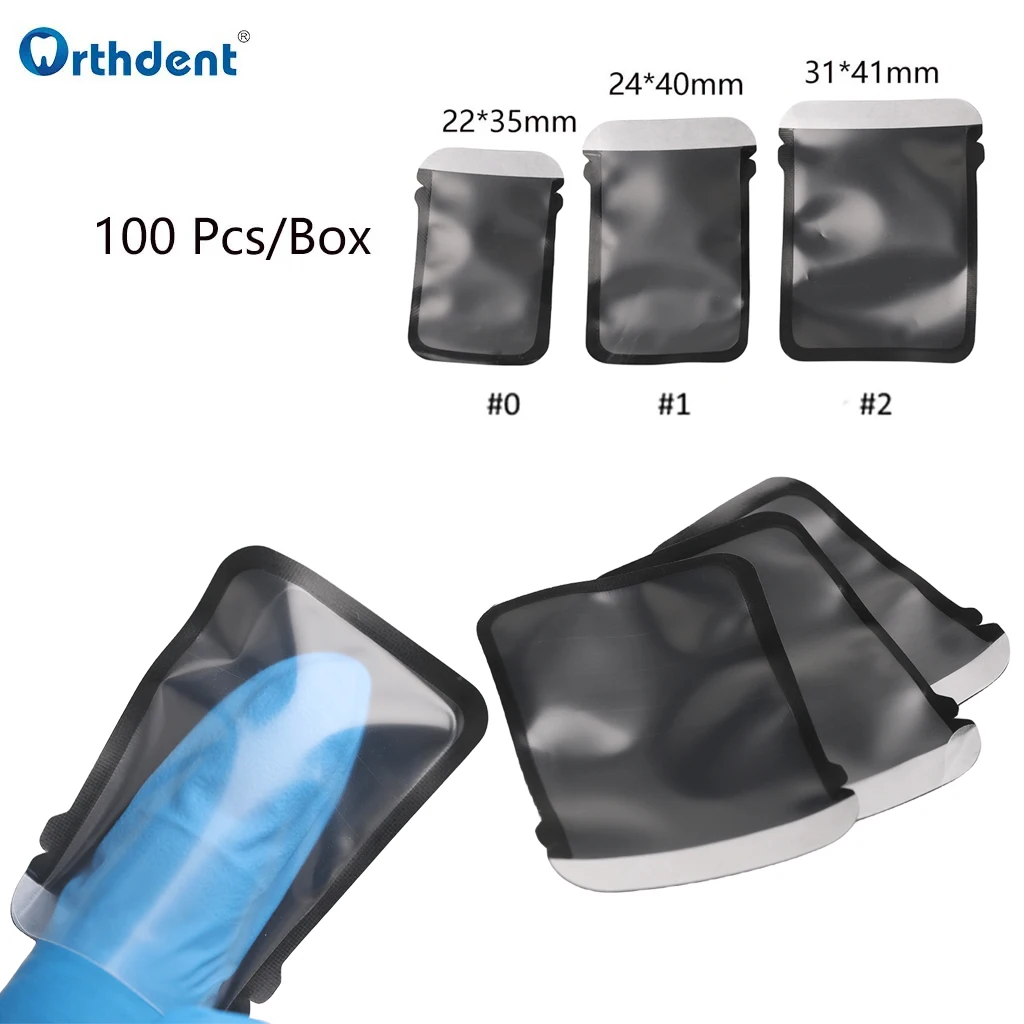 100 Pcs Einweg Dental Barriere Umschläge X Ray Film Schutz Tasche Abdeckung Taschen Für Digitale Radiographie Sensor Zahnmedizin Werkzeug