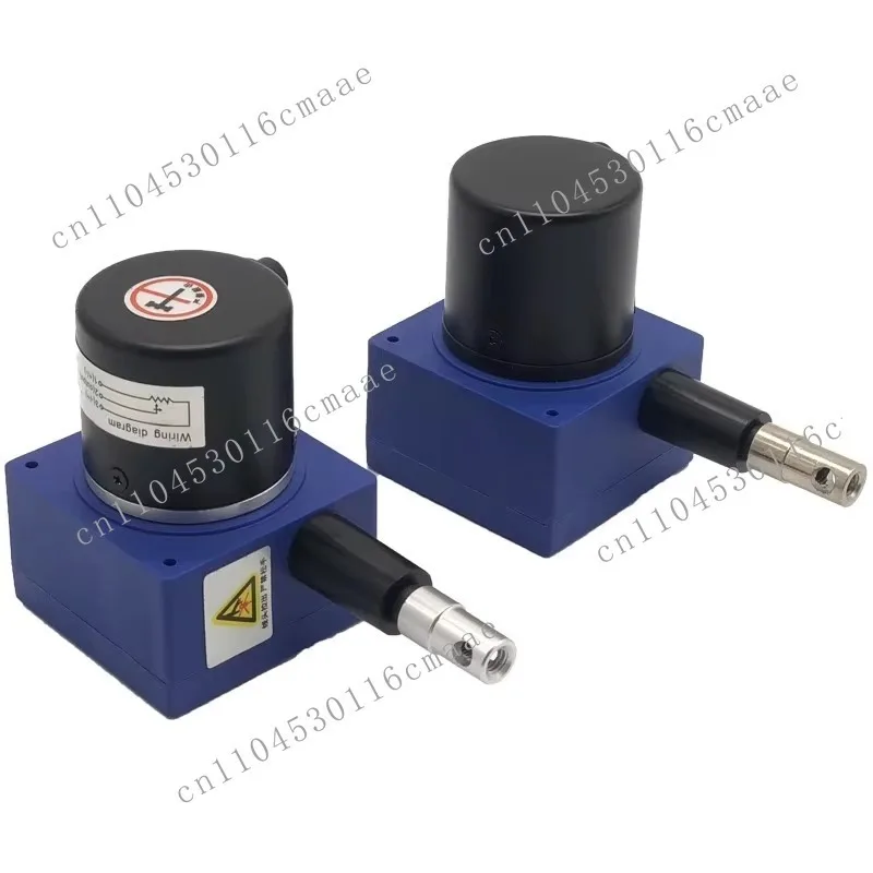 Cable Displacement Sensor+digital Display Instrument Group, with Rope Electronic Ruler Linear Encoder Input 12-24V Output 0-5V