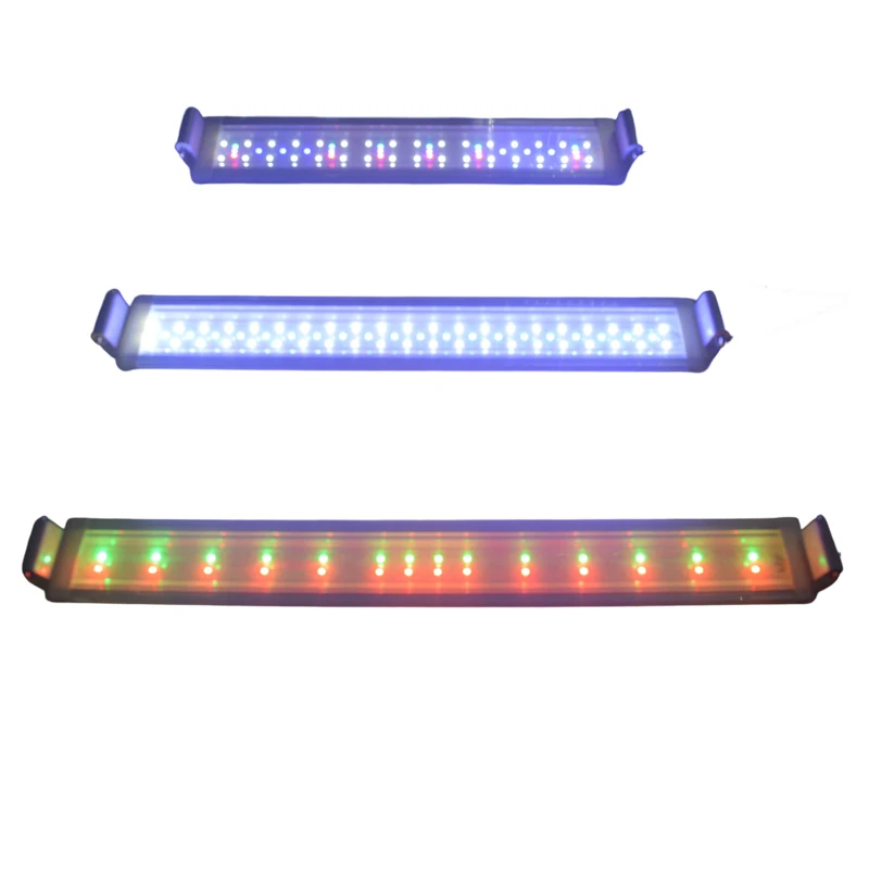 USB-Aquarium-Clipleuchte, dimmbar, farbwechselnd, LED-Aquariumbeleuchtung für Wasserpflanzen, Landschaftsgestaltung und Dekoration mit Timer-Funktion – Detail 1