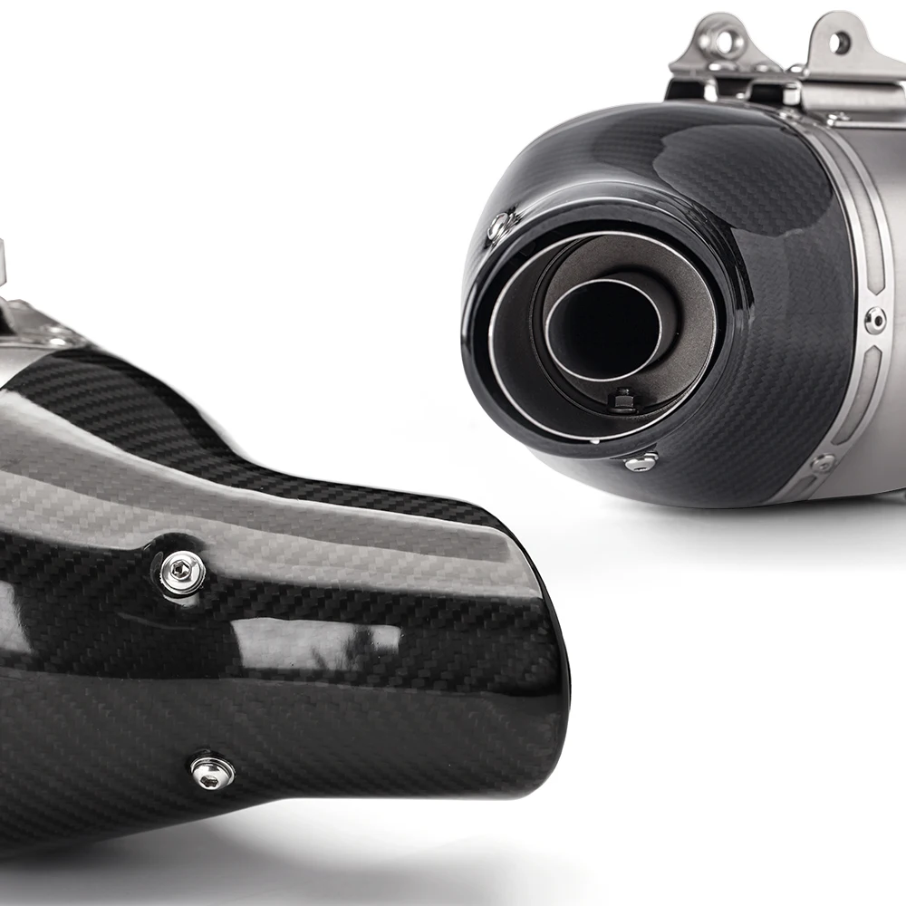 2017-2023 닌자650 베르시스650 Z650 오토바이 배기 시스템 프론트 링크 파이프 머플러 언더바디 풀 배기 개조 신제품