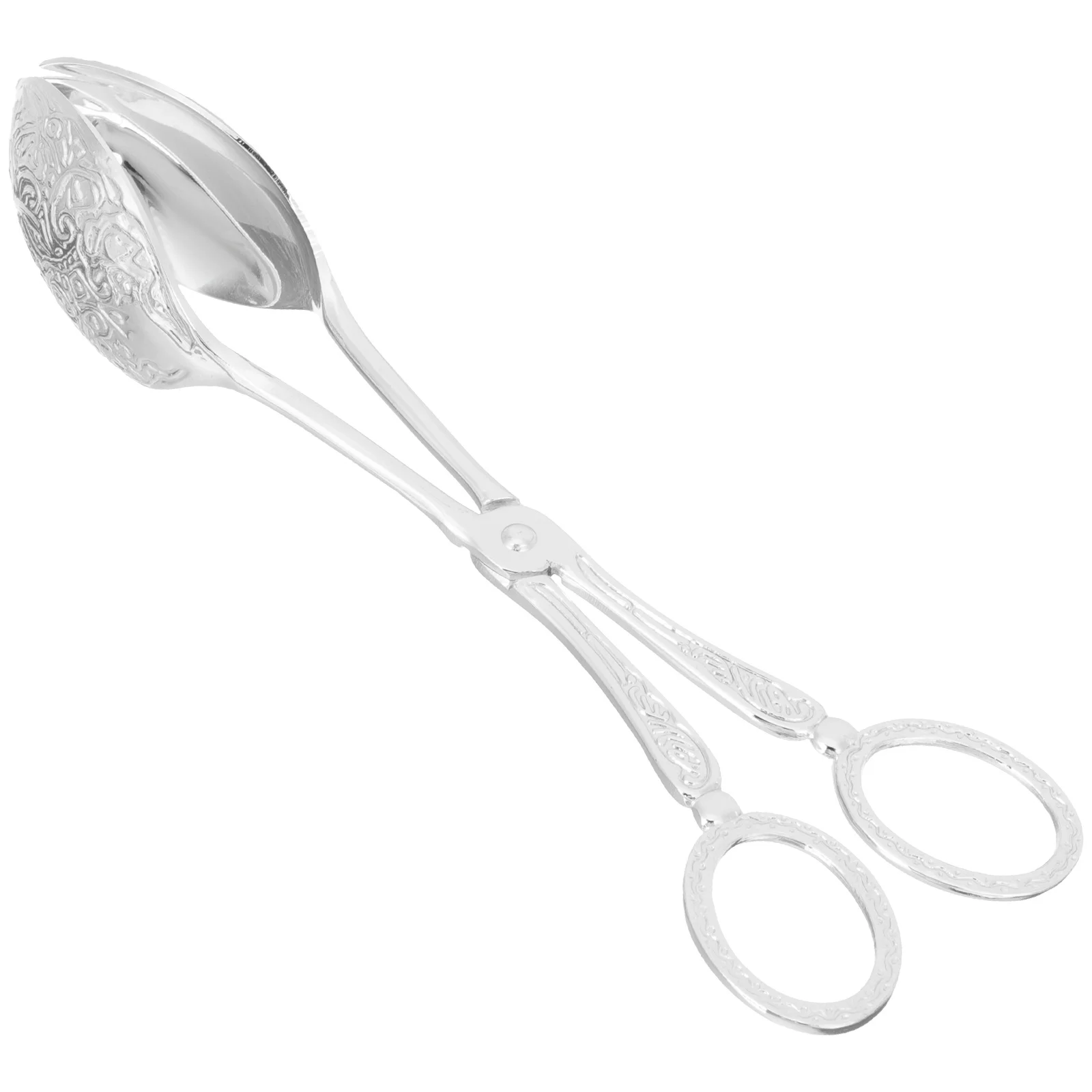 

Aluminum Alloy Metal Salad Tongs Food Clamp Bbq Grill Tong Multi-Function Steak Bread Clip Cooking Tool Salad Tongs