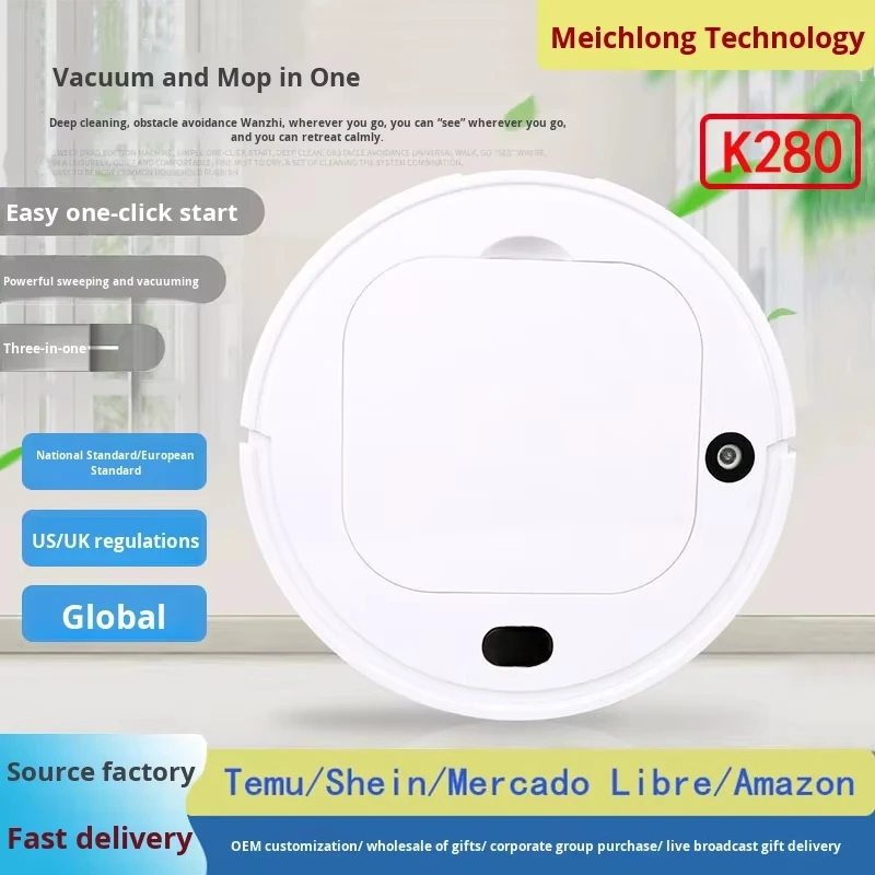 عبر الحدود للاستخدام المنزلي اللاسلكي التلقائي الذكي مكانس كهربائية للكنس خمسة في واحد مكنسة كهربائية كنس ميزات الترطيب