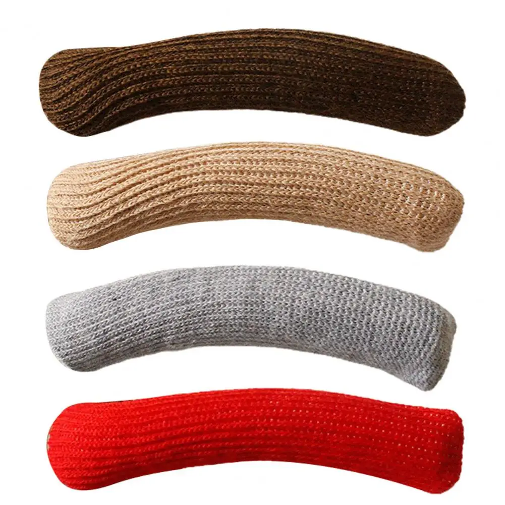 4Pcs Double Layer Door Handle Cover Fine Workmanship Eco-friendly Keep Warm Door Handle Protector for Home