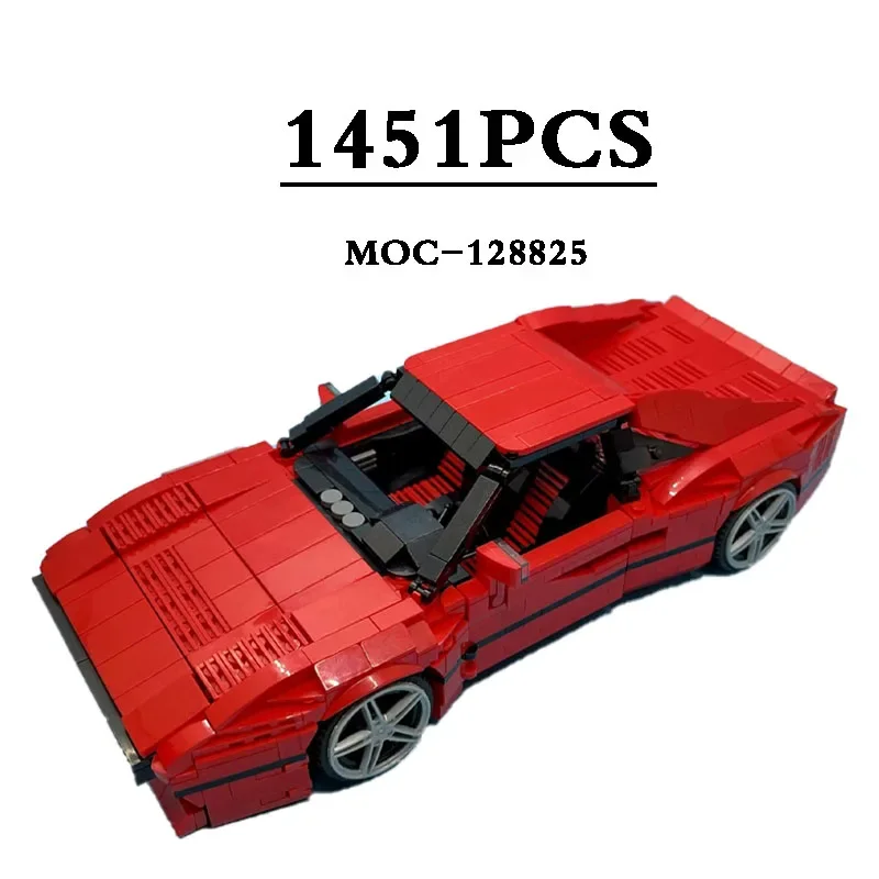 

Building Blocks MOC-128825 Classic Champion 288 GTO Roadster Modified Model 1451 Pieces Building Block Toys DIY Christmas Gifts