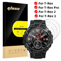 For Amazfit T Rex 3 Pro T-Rex 2 3 Screen Protector 9H Clear Tempered Glass Protective Film For Amazfit TRex2 TRex3 Accessories