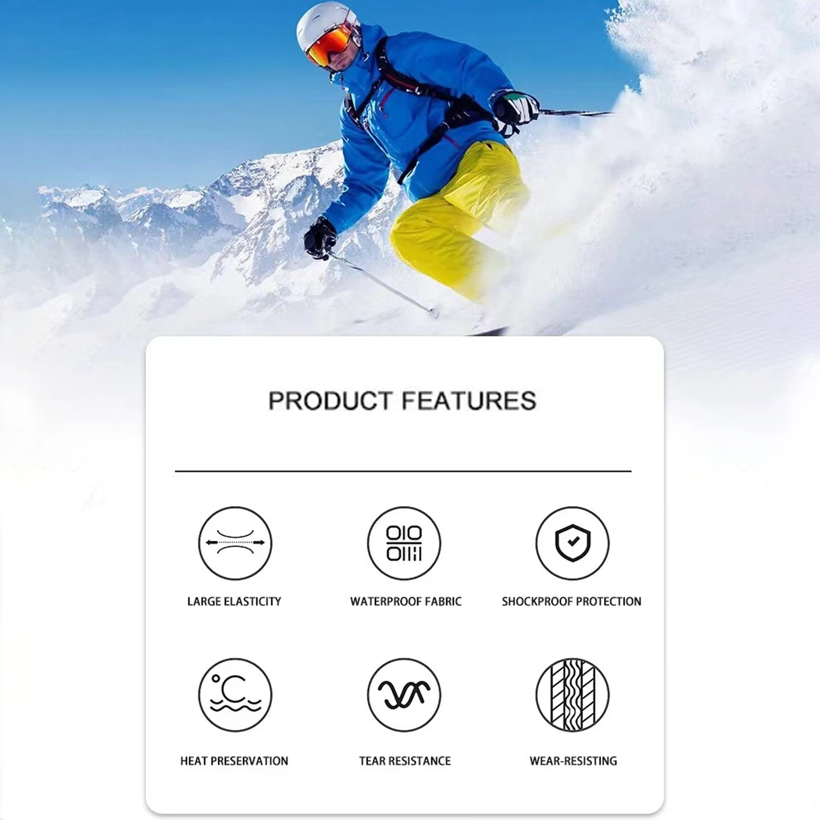Snowboard Bag Neoprene Snowboard Cover Practical Protective Bag for Snowboard