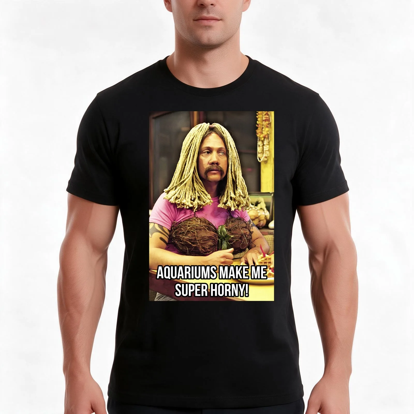 Rob Schneider- T-Shirt, Summer Casual Cotton Tee, Oversized Streetwear Tops, Vintage Graphic Print, Loose Fit Short Sleeve