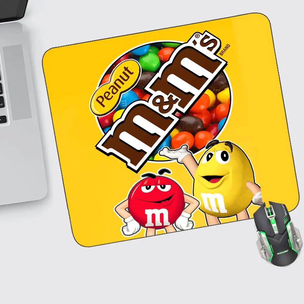 

Mouse Pad Small Gaming Accessories Keyboard Computer Offices Desk Mat M&Ms Pc Gamer Non-slip Rubber Mousepad