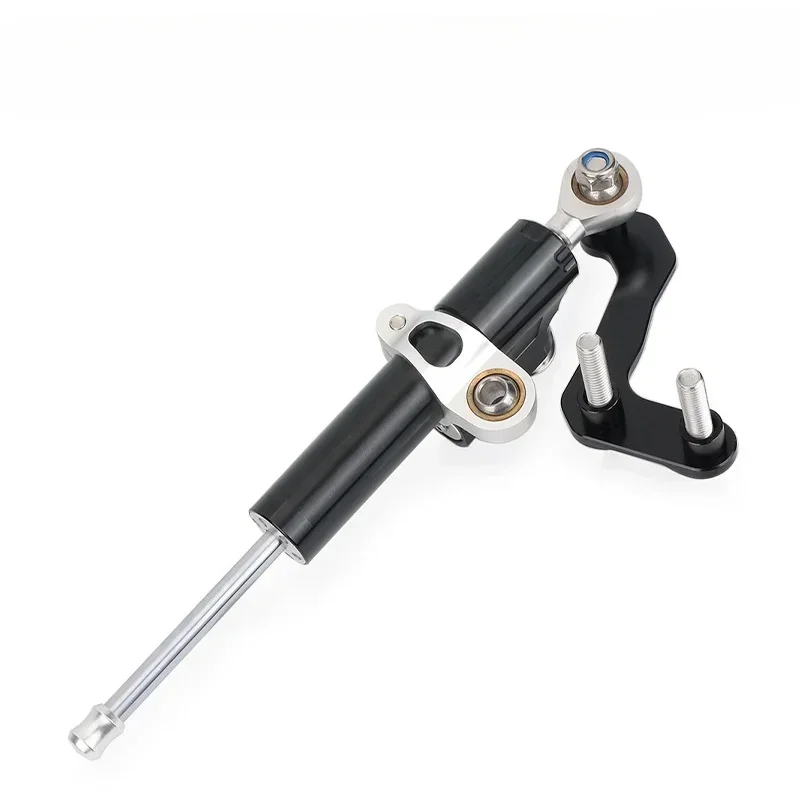 Für Yamaha MT03 Lenkungsdämpfungsstabilisator, Titan-Lineal-Dämpferhalterung, Rückwärtssicherheits-Befestigungscode, Motorradzubehör