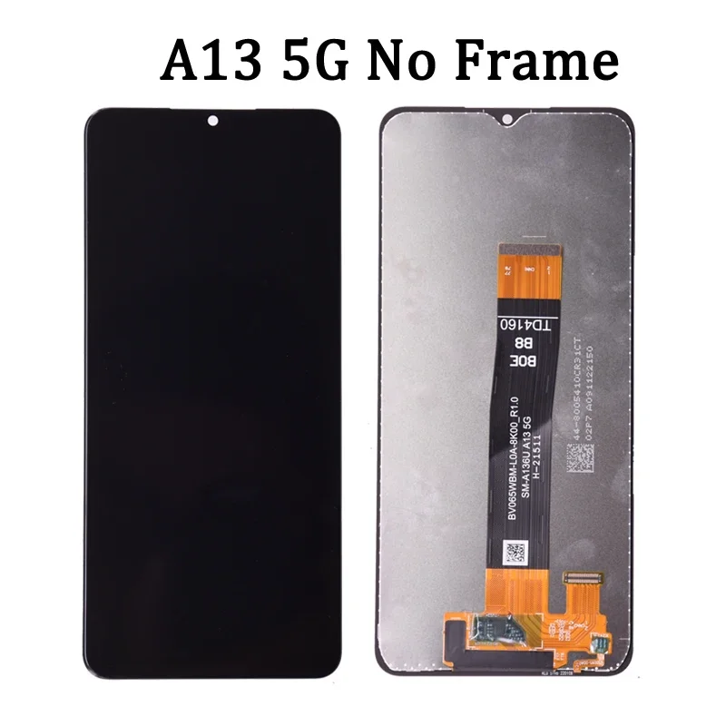 For Samsung A13 5G LCD Display With Touch Screen Digitizer For Samsung A136  A136B A136U LCD